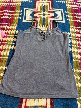 Strappy Keyhole tank top